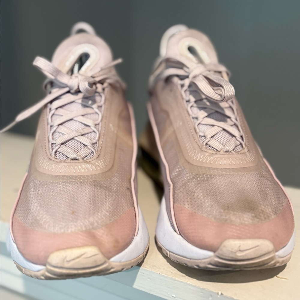 Nike Womens Nike Air Max 2090 Shoe Rose Metallic Silver White Sz 7 #CT1290-600 - Picture 9 of 9